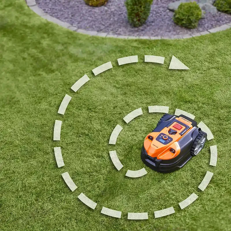 LawnMaster OcuMow® AMD18i-800 Plus | MX 24V Auto Charging Vision Robotic Lawnmower with App