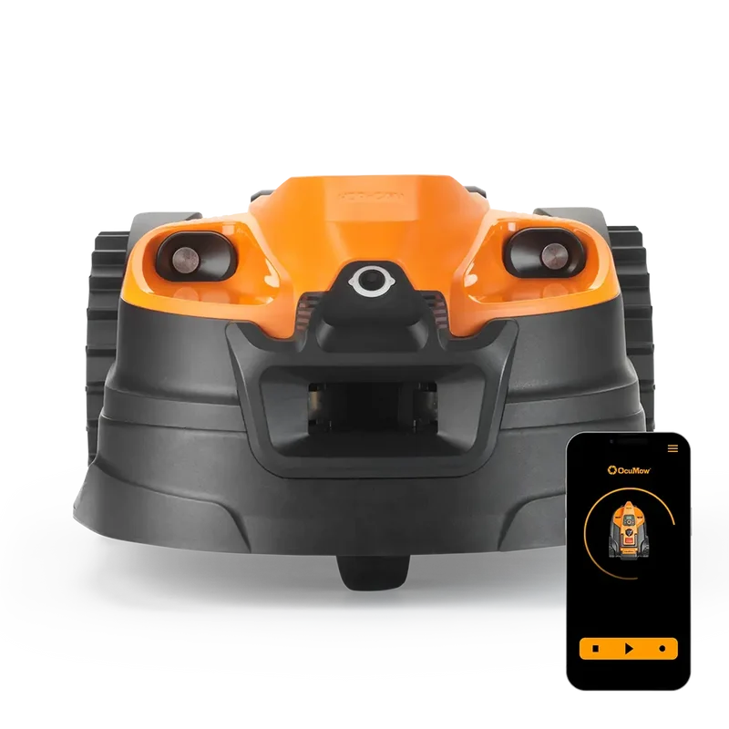 LawnMaster OcuMow® AMD18i-500 | MX 24V Auto Charging Vision Robotic Lawnmower with App