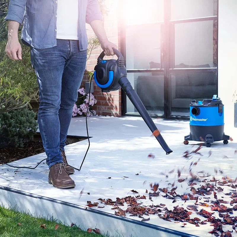 Vacmaster 2-in-1 Wet & Dry Vacuum Cleaner | Garden & Artificial Grass Vacuum Cleaner with Detachable Leaf Blower