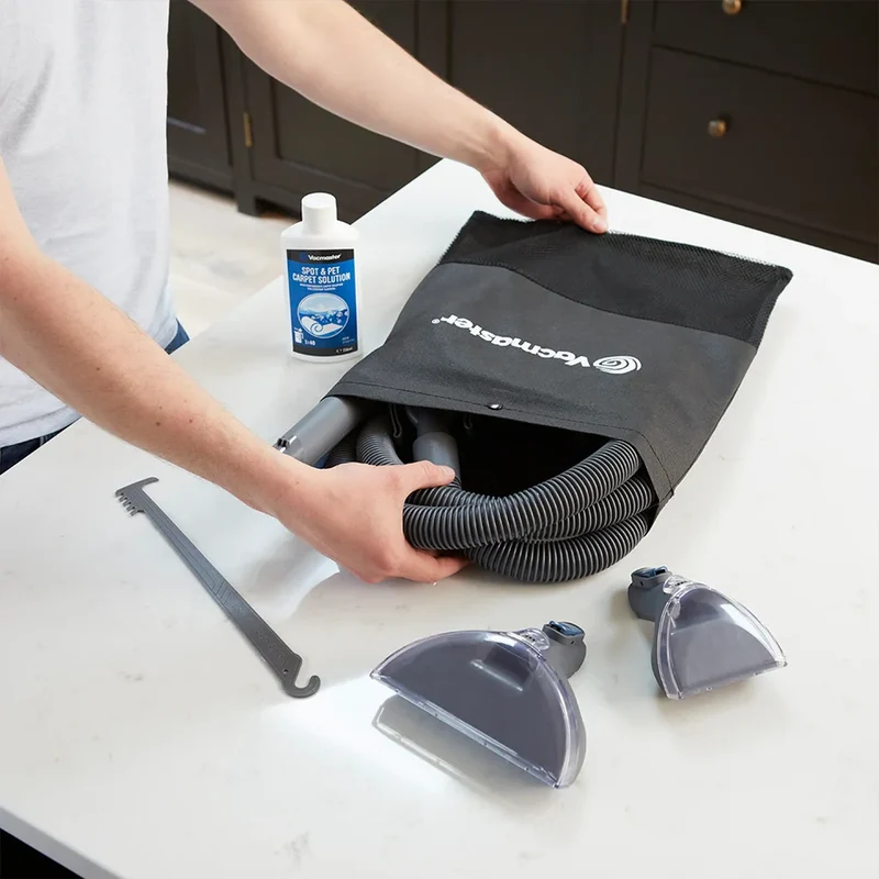 Vacmaster CA0701EU EasyClean Home| Mop Carpet Cleaner for Tough Stains on Carpets & Upholstery