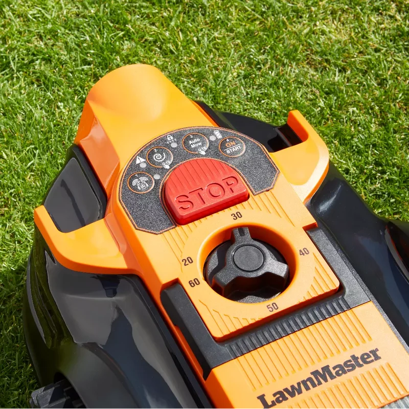 LawnMaster OcuMow® DM16-200 Plus | MX 24V Drop and Mow Robotic Lawnmower-With Battery