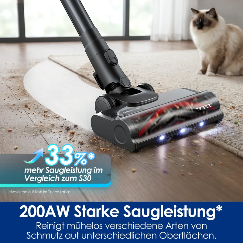 TINECO PURE ONE S50 Pro Pet Smarter Akkustaubsauger
