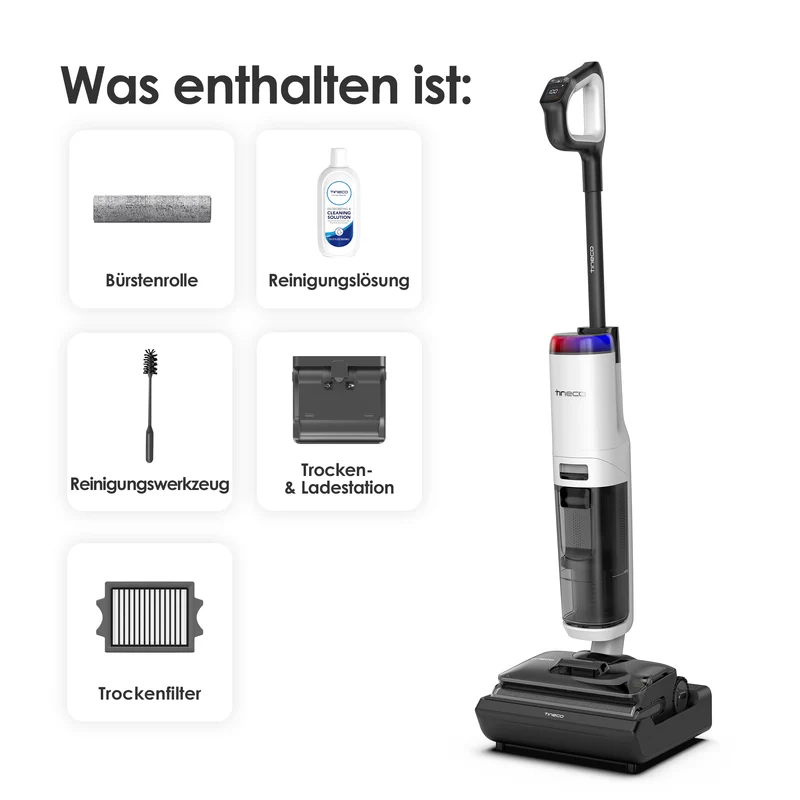 Tineco FLOOR ONE S7 Stretch Turbo Nass- und Trockensauger
