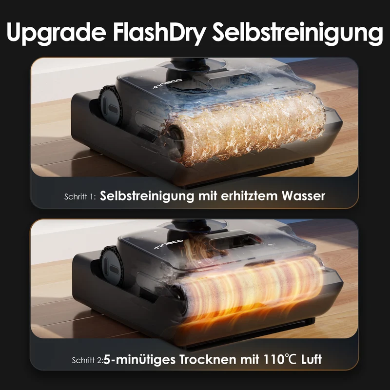 Tineco FLOOR ONE S9 Artist Turbo Nass- und Trockensauger
