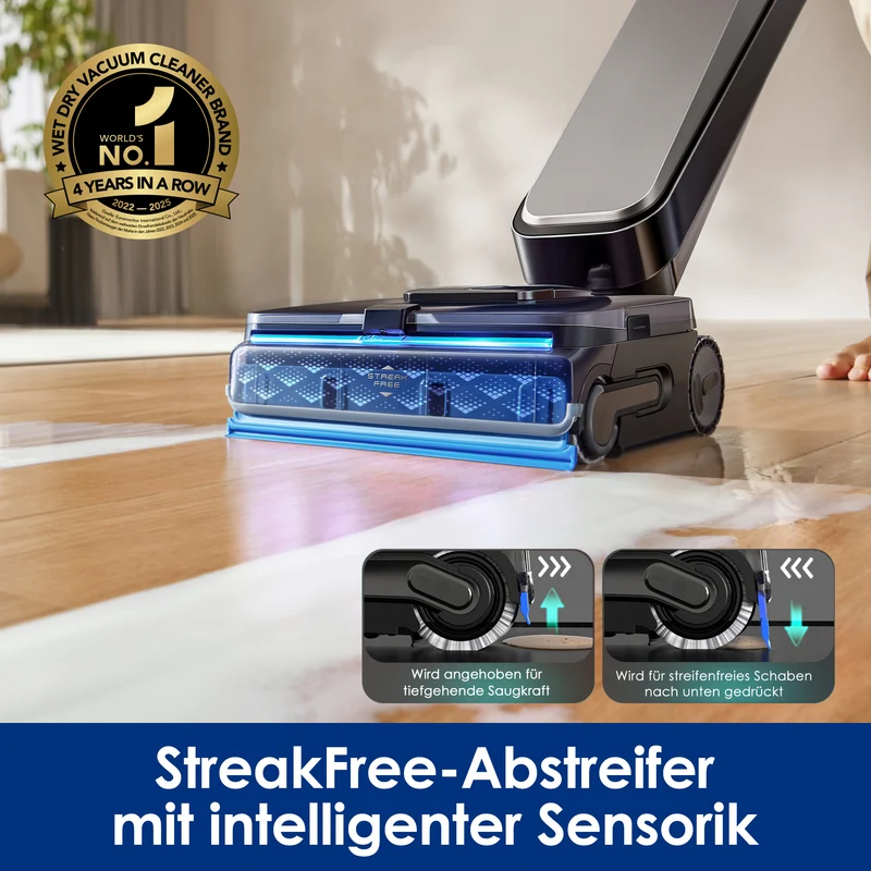 Tineco FLOOR ONE S9 Scientist Nass- und Trockensauger