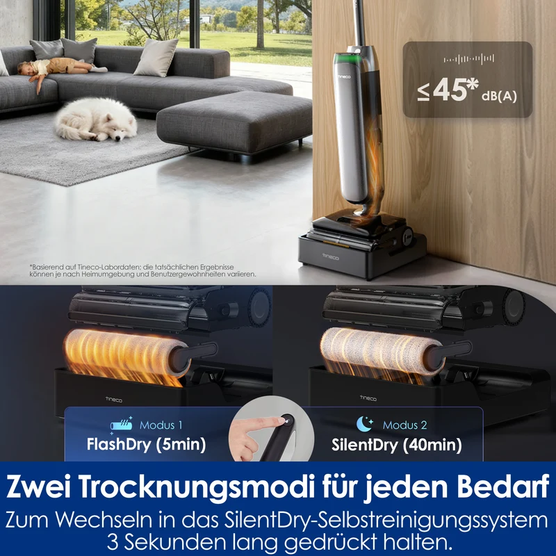 Tineco FLOOR ONE S9 Artist Steam Pro Nass- und Trockensauger