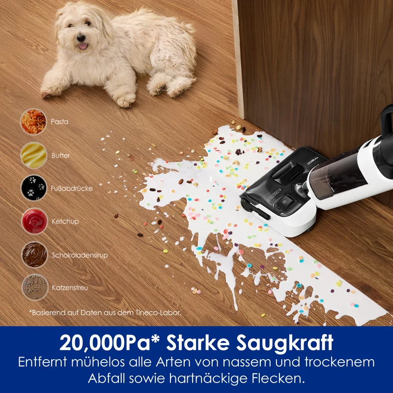 Tineco FLOOR ONE Switch S6 Stretch Breeze intelligenter Nass- und Trockensauger