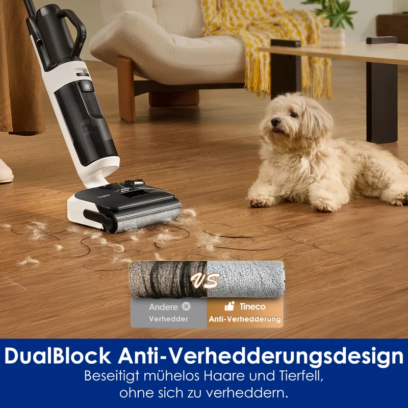 Tineco FLOOR ONE Switch S6 Stretch Breeze intelligenter Nass- und Trockensauger