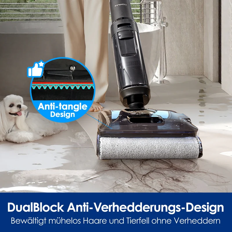 Tineco FLOOR ONE S7 Stretch Steam Nass- und Trockensauger