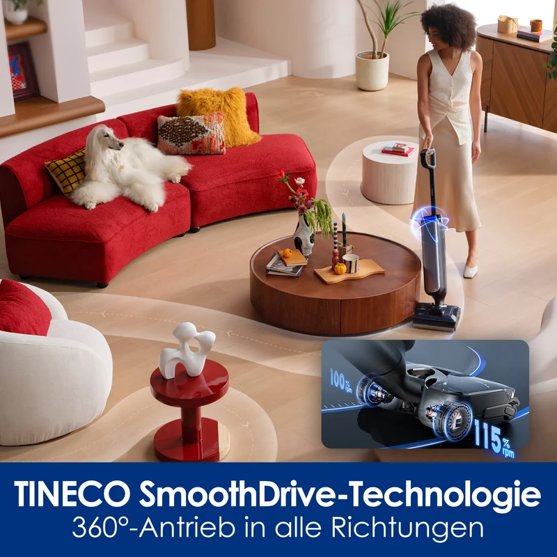 Tineco FLOOR ONE S9 Artist Nass- und Trockensauger