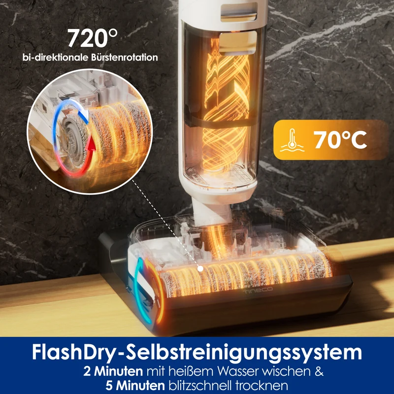 Tineco FLOOR ONE Stretch S6 intelligenter Nass- und Trockensauger