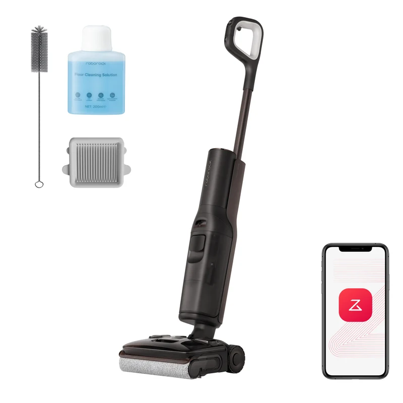 Roborock F25 Pro Turbo Nass-Trocken-Staubsauger mit HyperScrub Tiefenreinigung auf Knopfdruck