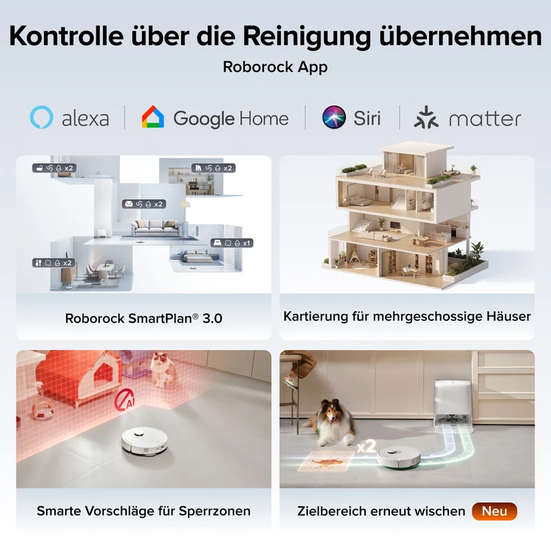 Roborock Qrevo 2 Pro Set – Saugroboter mit automatischem Mopp-Entfernen