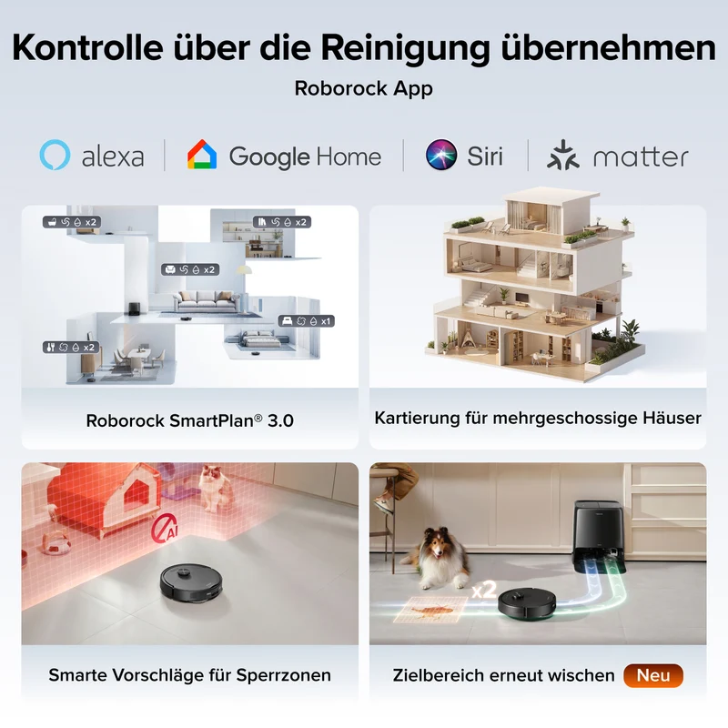 Roborock Qrevo 2 Pro Set – Saugroboter mit automatischem Mopp-Entfernen