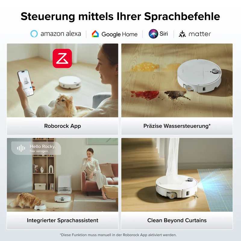 Roborock Qrevo Edge 2 Flow Walzenmopp-Saugroboter mit unter Druck stehendem, selbstreinigendem SpiraFlow 2.0-System