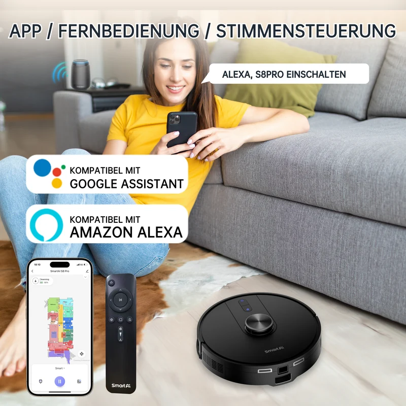 S8 Pro Roboterstaubsauger
