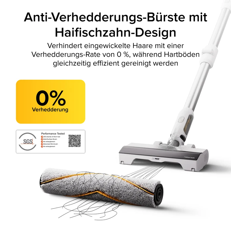 Roborock H60 2-in-1 Akku-Staubsauger mit Power-Detect