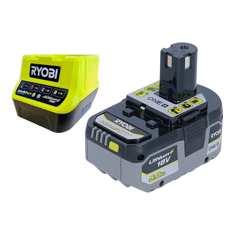 RYOBI RHV18-0 Akku Handsauger 18 V 600 ml + 1x Akku 5,0 Ah + Ladegerät