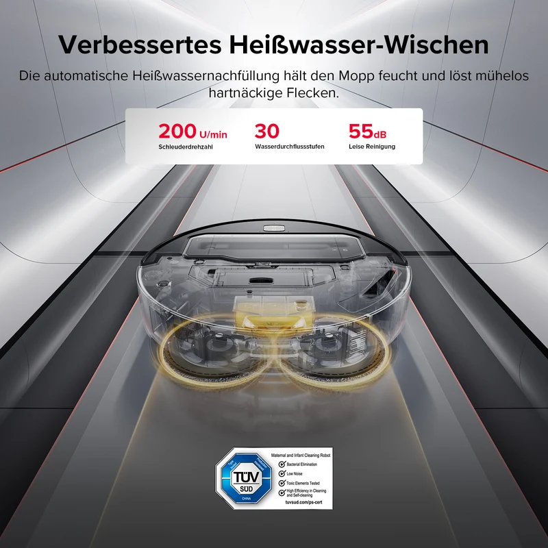 Roborock Saros Z70 Staubsaugerroboter mit mechanischem OmniGrip™ Arm