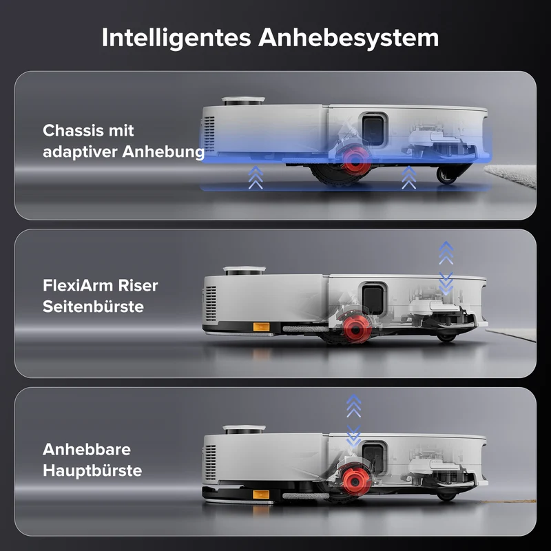 Roborock Saros 10 Saugroboter mit Dual Anti-Tangle System (verbessert von S8 MaxV Ultra)