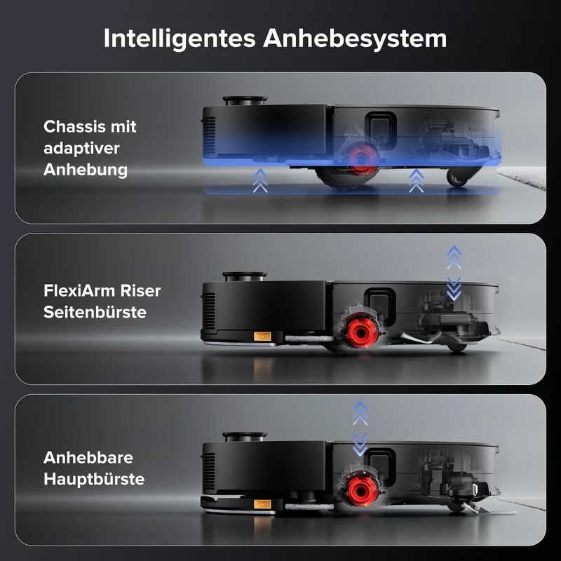 Roborock Saros 10 Saugroboter mit Dual Anti-Tangle System (verbessert von S8 MaxV Ultra)