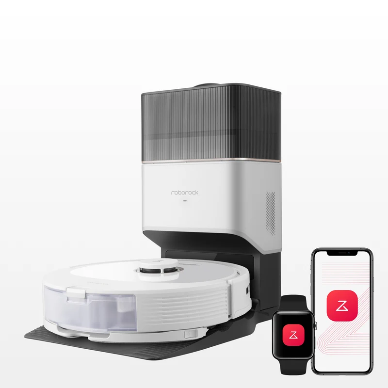 Roborock Q8 Max+ Saug- und Wischroboter mit Auto-Entleerungsstation