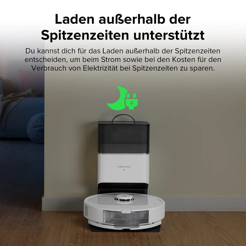 Roborock Q8 Max+ Saug- und Wischroboter mit Auto-Entleerungsstation