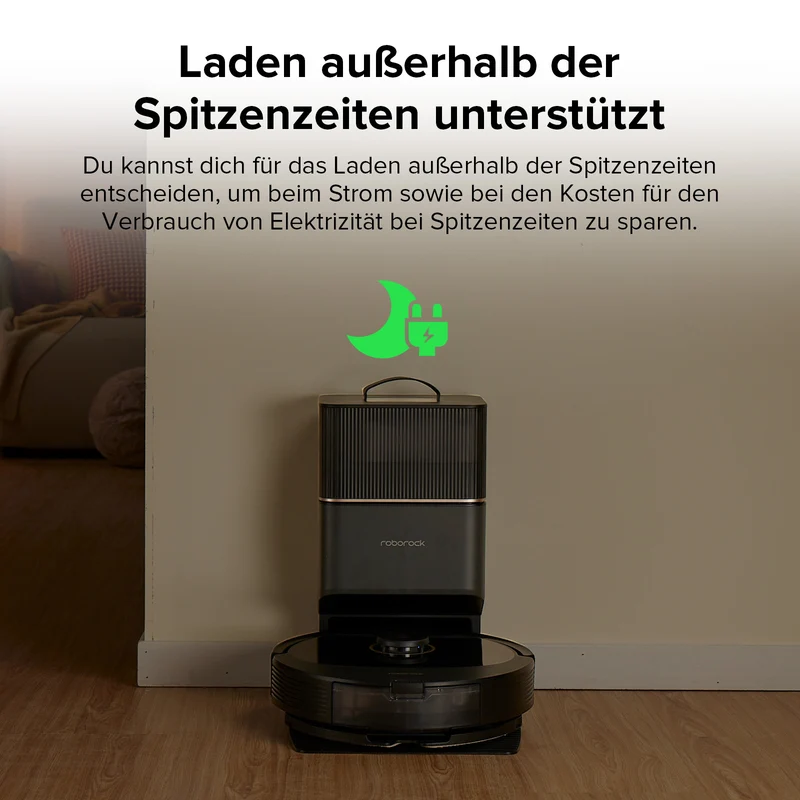 Roborock Q8 Max+ Saug- und Wischroboter mit Auto-Entleerungsstation