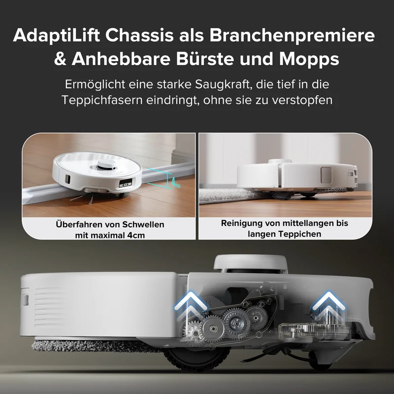 Roborock Qrevo Curv Saugroboter mit Multifunktions-Dockingstation 3.0
