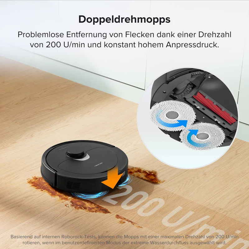 Roborock Qrevo Saugroboter mit Multifunktions-Dockingstation