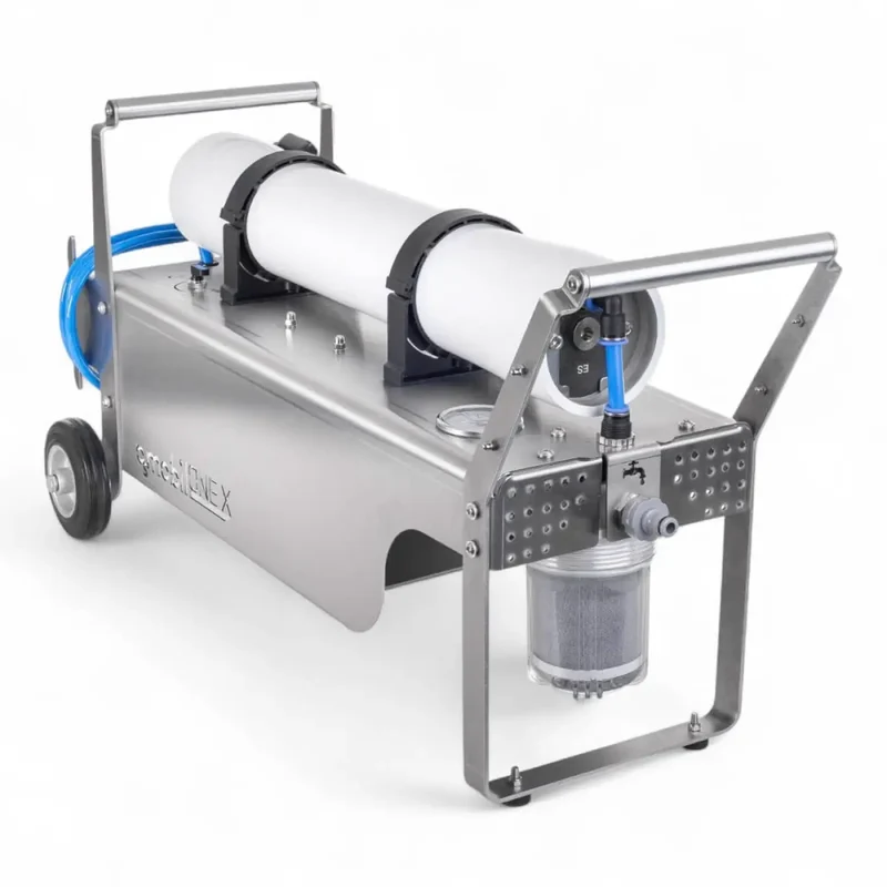 OSMOBIL ONE X für Glas-, Fassaden- und PV-Reinigung