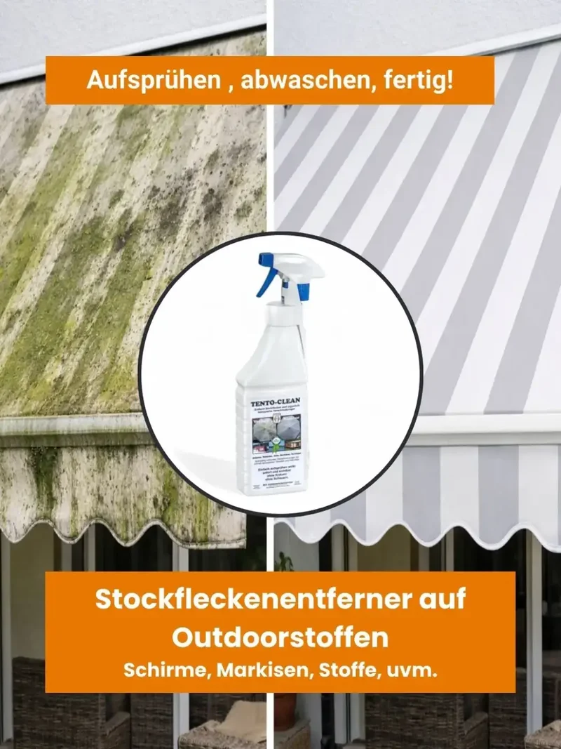 MTS Original Tento-Clean Stockfleckenentferner auf Outdoorstoffen