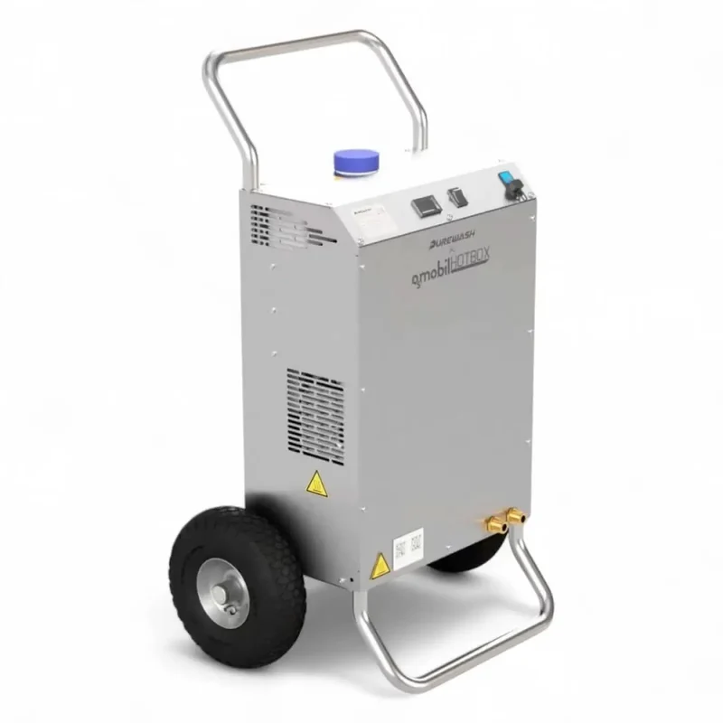 OSMOBIL HOTBOX Reinwasserheizung für GLAS PV und FASSADE