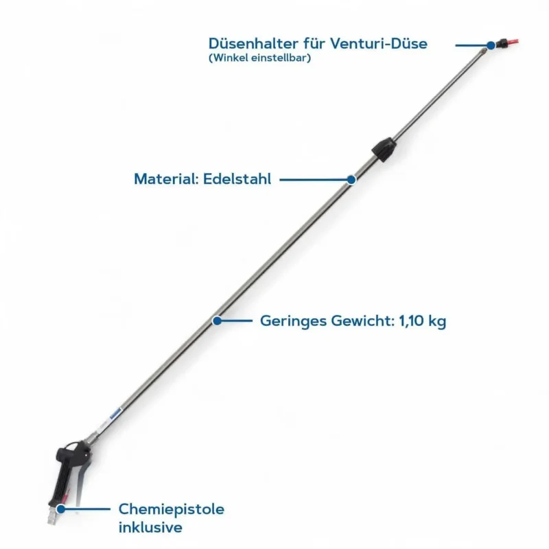 HERMES Chemie-Teleskoplanze T2 Professional