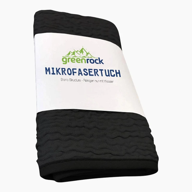 chiffon microfibre Greenrock (noir)