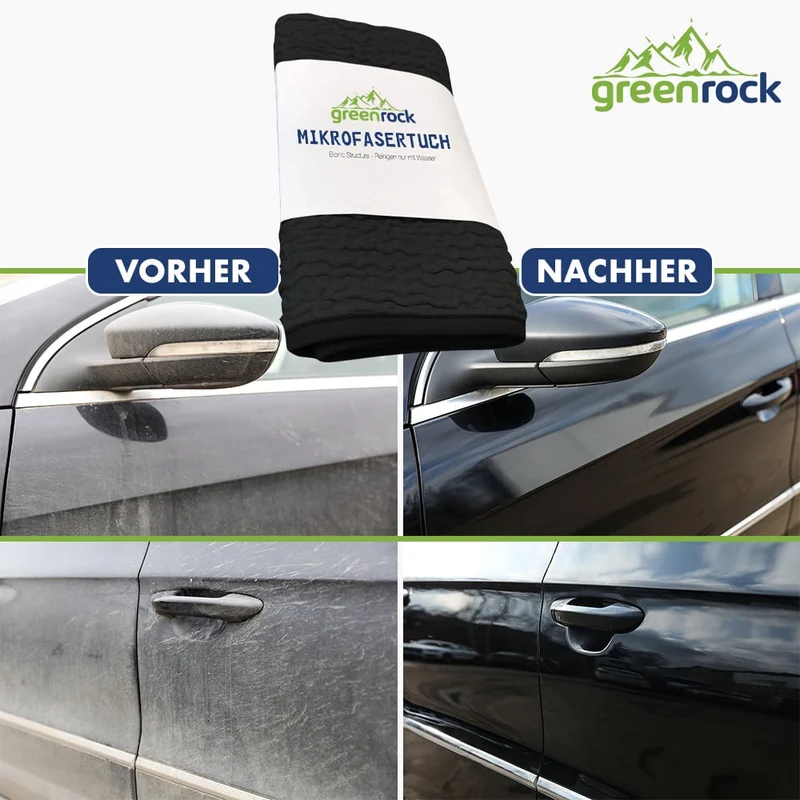 chiffon microfibre Greenrock (noir)
