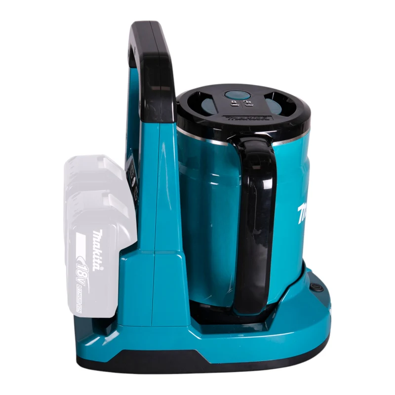 Makita DKT 360 Z Akku Wasserkocher 36 V ( 2x 18 V ) 0,8 L + 2x Akku 9,0 Ah + Ladegerät