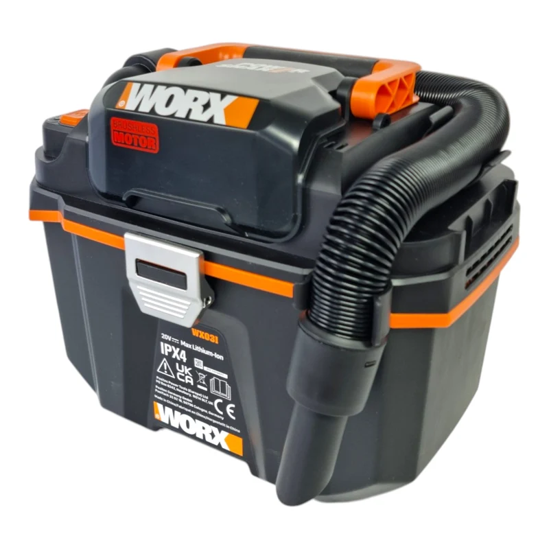 Worx WX031.9 Akku Nass- und Trockensauger 20 V max. 8 l Brushless Solo - ohne Akku, ohne Ladegerät