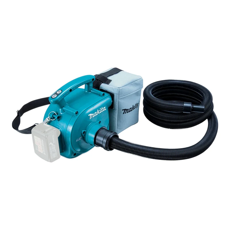 Makita DVC 350 Z Akku Staubsauger 18 V + 2x Akku 9,0 Ah + Ladegerät