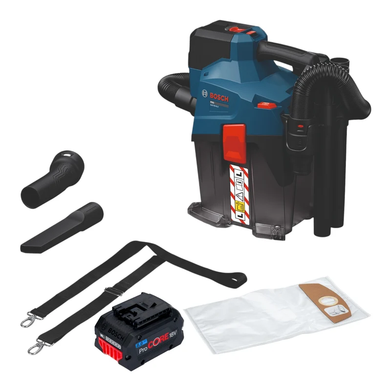 Bosch GAS 18V-6L S Akku Staubsauger 18 V 6 l Staubklasse L + 1x ProCORE Akku 8,0 Ah - ohne Ladegerät