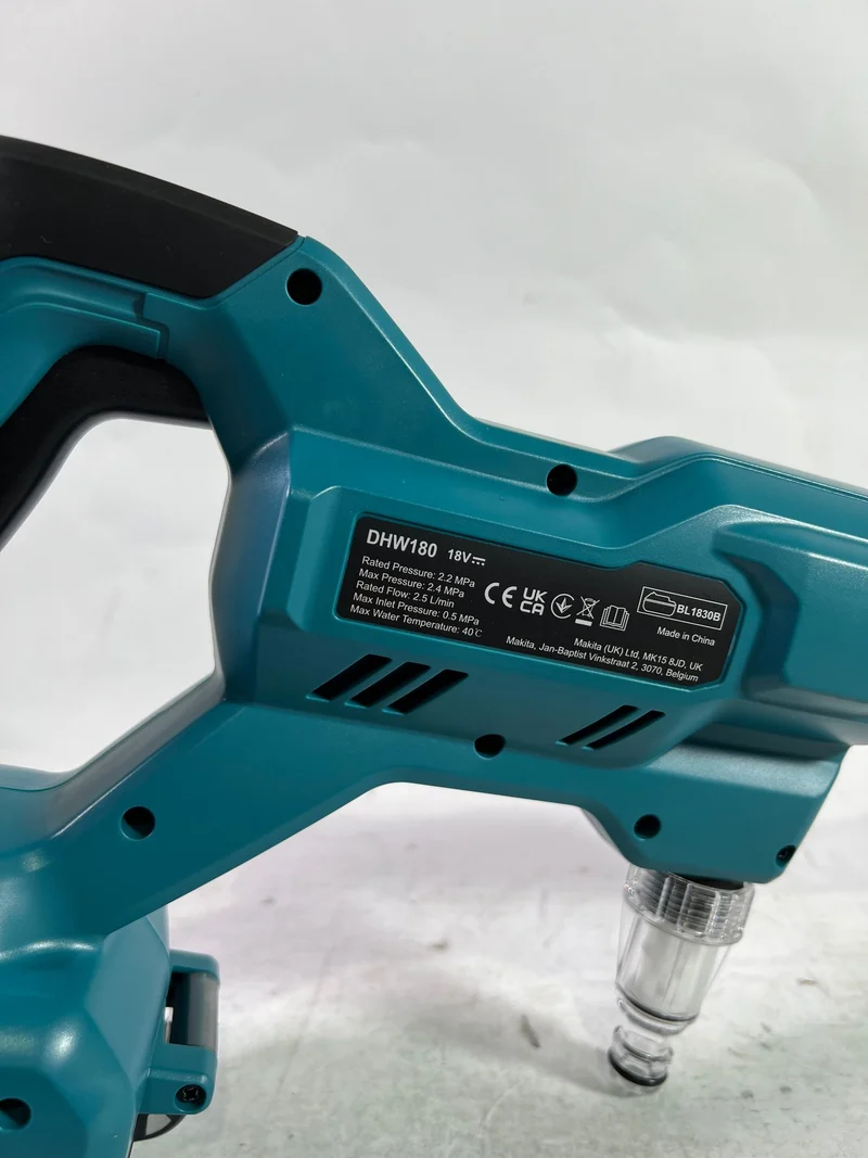 Makita DHW 180 Z Akku Druckreiniger 18 V 24 bar Solo - ohne Akku, ohne Ladegerät - Unvollständig