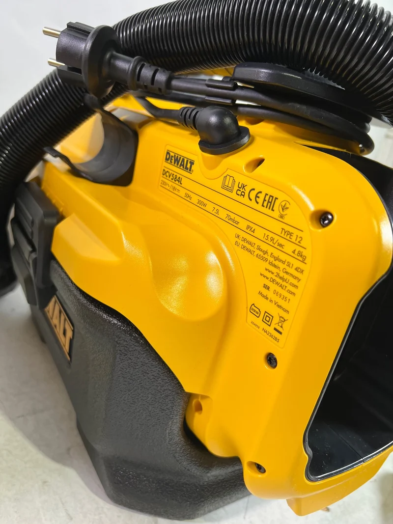 Dewalt DCV 584 L FlexVolt Akku Staubsauger 18V - 54V Solo - ohne Akku und Ladegerät - Neuwertig