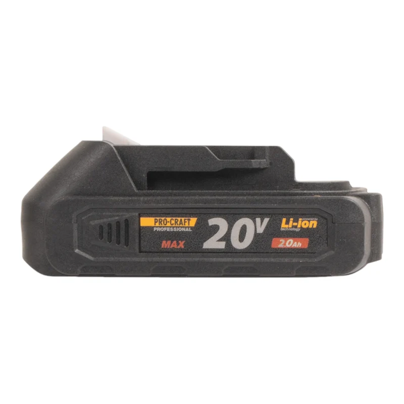 Procraft CW20bb Akku Hochdruckreiniger 20 V 30 bar 180 l/h Brushless + 1x Akku 2,0 Ah + Koffer - ohne Ladegerät