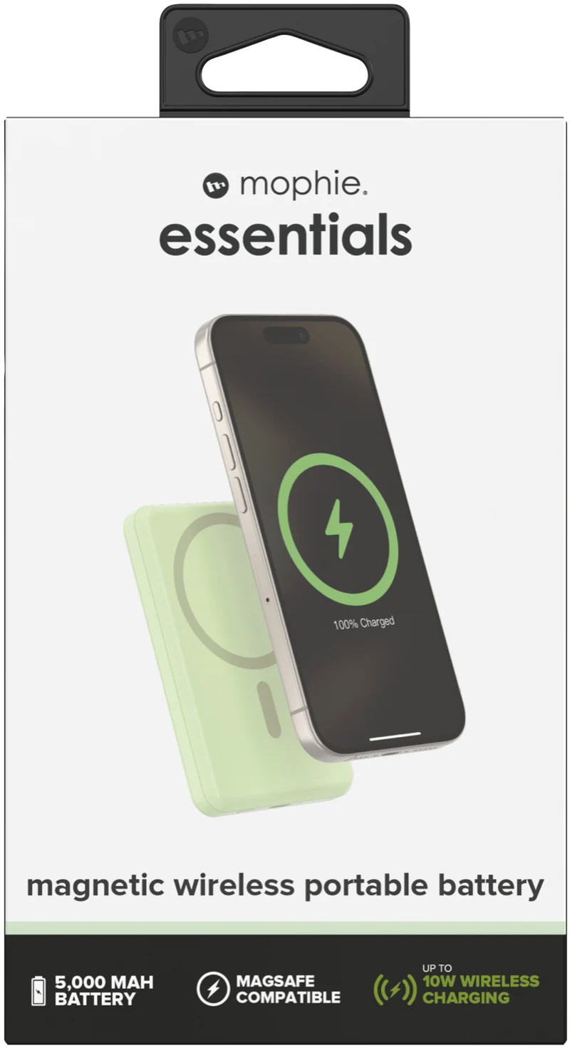 Mophie Essential Snap+ PowerStation 5K Green