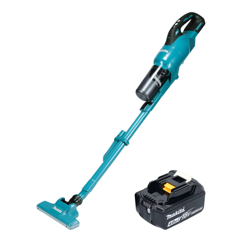 Makita DCL 286 FM Akku Staubsauger 18 V 0,25 l Brushless + 1x Akku 4,0 Ah - ohne Ladegerät
