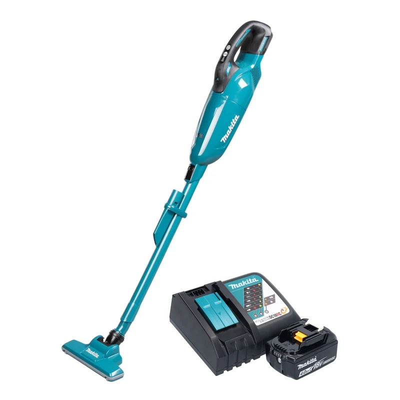 Makita DCL 284 FRM Akku Staubsauger 18 V 0,73 l Brushless + 1x Akku 4,0 Ah + Ladegerät