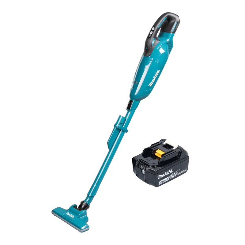 Makita DCL 284 FM Akku Staubsauger 18 V 0,73 l Brushless + 1x Akku 4,0 Ah - ohne Ladegerät