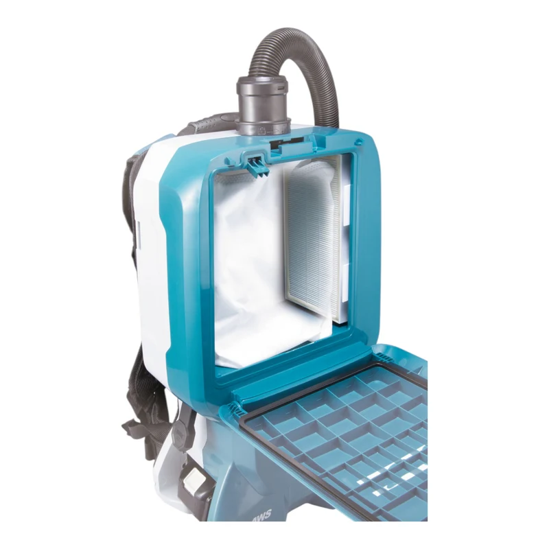 Makita DVC 665 ZU Akku Rucksackstaubsauger 36 V ( 2x 18 V ) Brushless Solo - ohne Akku, ohne Ladegerät
