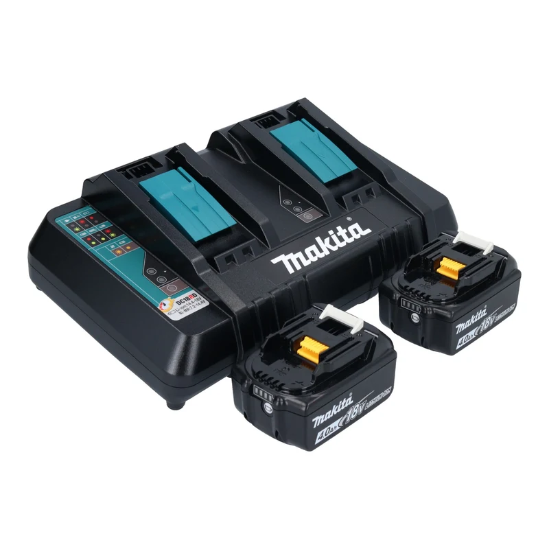 Makita DVC 560 PM2 Akku Staubsauger 36 V ( 2x 18 V ) 5 l Brushless + 2x Akku 4,0 Ah + Ladegerät
