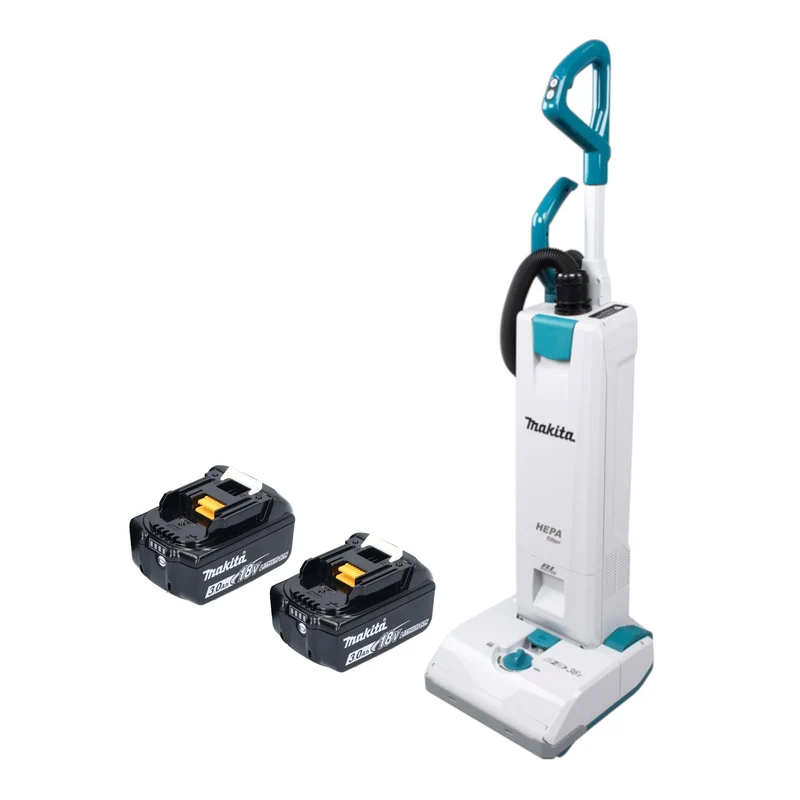 Makita DVC 560 F2 Akku Staubsauger 36 V ( 2x 18 V ) 5 l Brushless + 2x Akku 3,0 Ah - ohne Ladegerät